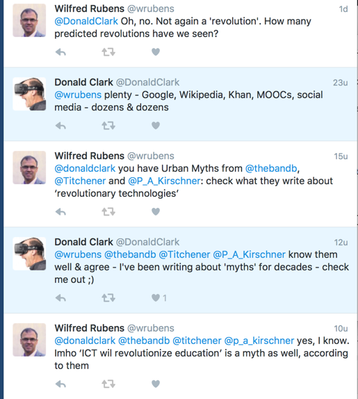 twitter conversatie