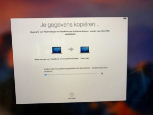 Migratie macbook