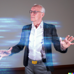 Teacher as hologram