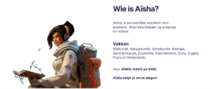 Slagen en leren met Aïsha