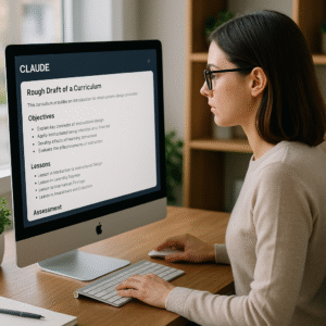 Instructional design met Claude